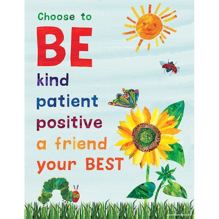 Carson Dellosa World of Eric Carle Classroom Rules Chart 114302